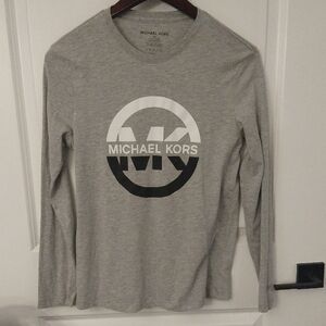 Michael Kors Grey Long Sleeve Tee